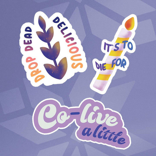 Sticker - pachet 3 bucăți